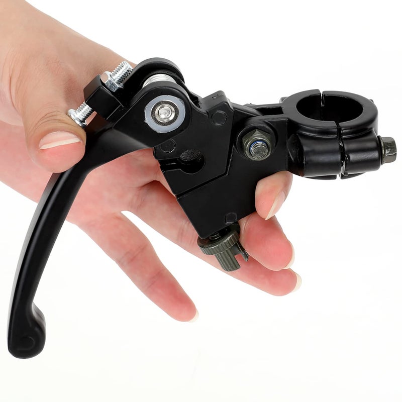 YOXUFA Folding Clutch Brake Lever Perch with Clutch Cable for 110cc 125cc 140cc 150cc Tao Tao DB17 Apollo RFZ DBX15 X18 X19 Z20 Thumpstar Kayo Xmotos SSR YZ Ruckus Pit Dirt Bike 7/8 Handlebar Black - Image 3